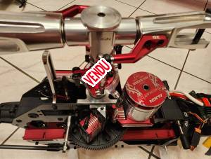 Align Trex 750X Dominator  Kit Nu sans électroniqu