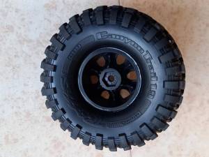 roues complètes crawler Traxxas 1/10