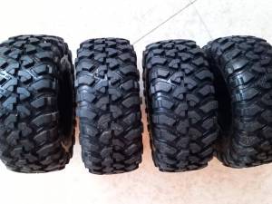 roues complètes crawler Traxxas 1/10