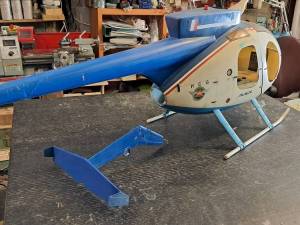 Fuselage Hughes 500D, 100 €