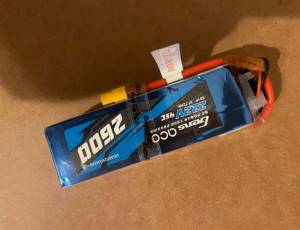 GensAce 6S 2600mAh 45C NEUVE