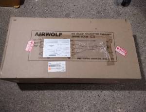 fuselage Airwolf funkey taille 700 , 500 €