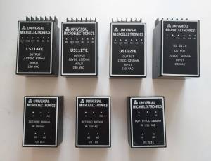 Modules d'alim. électron., 1 lot de 13 modules