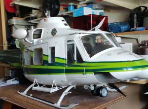 BELL 412 ROBAN 800 maquette, 2200 €