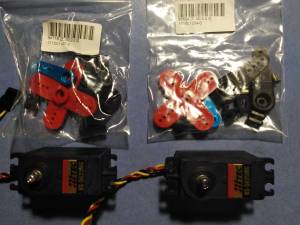 2 servos hitec HS-5625MG