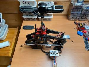 mecanique skyfox electrique avec moteur et servos