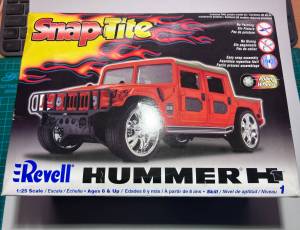 Maquette au 1/24 Revell Hummer H1