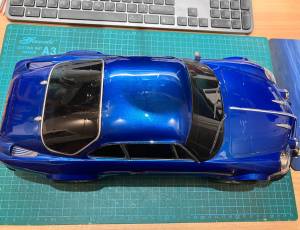 Voiture RC 1/10 Alpine A110 Tamiya 