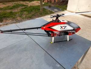 GAUI  NX7    FLYBARLESS   complet