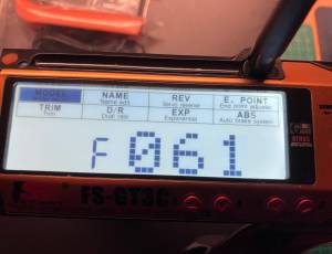 FlySky FS-GT3C avec le firmware PSX0 0.6. 