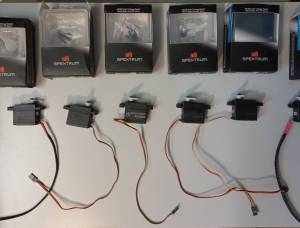 Lot de 6 servo Spektrum A6380 numériques HV