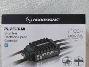 Esc hobbywing 100A, 60 €